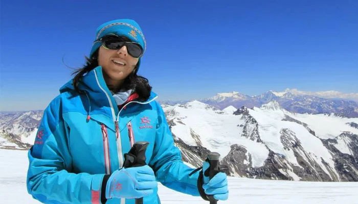 Another historic step by Pakistani mountaineer Samina Baig