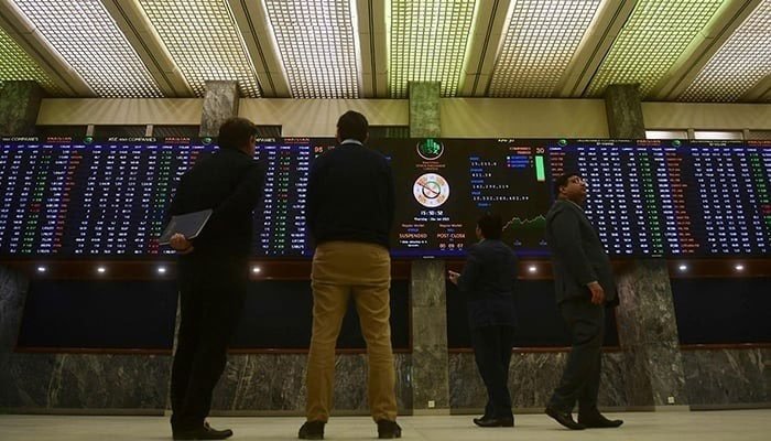 Pakistan Stock Exchange, the 100 index went above 181,000