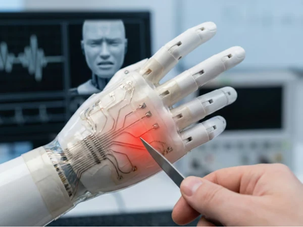 China; Artificial skin for robots ready, will be able to feel pain like humans
