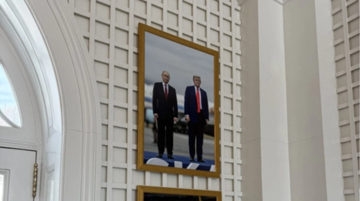 Trump Hangs Putin Photo in White House, Just Steps From the Oval Office