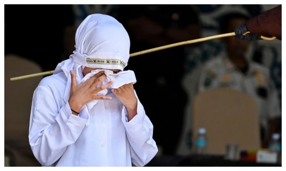 Indonesian Couple Publicly Caned 140 Times Under Aceh’s Sharia Law