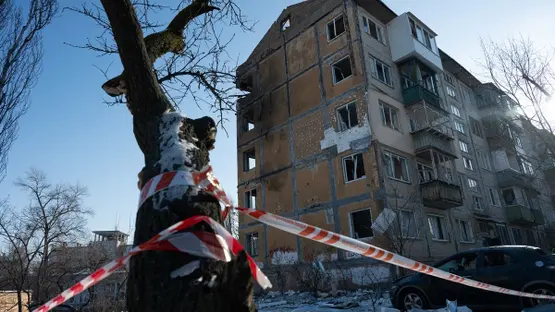 Russian Missiles Strike Ukrainian Capital; Residential Areas Hit